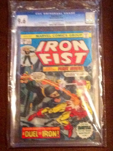 IRON FIST 1975  1 MARVEL COMIC CGC 96 OffWhite to White Pages 0701005003