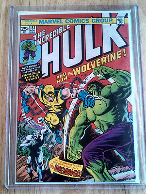 The Incredible Hulk 181  1ST WOLVERINE  94 NM CGCPGX WORTHY MOVIE SOON OUT 