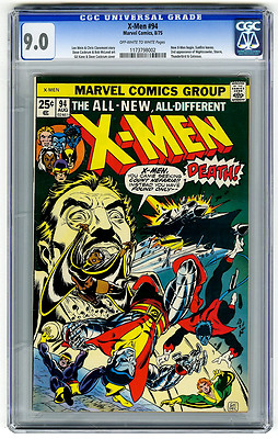 XMen 94 CGC 90 New XMen Begin Colossus Claremont Marvel Bronze Age Comic