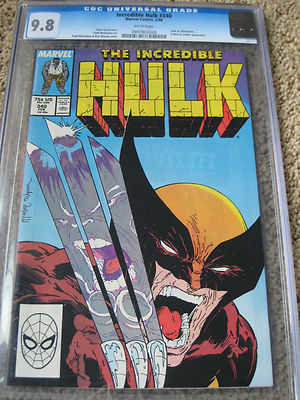  Hulk 340 CGC 98 WHITE Pages  No RESERVE