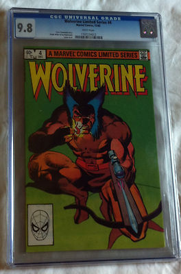  Wolverine Limited 4  1282  CGC 98 White Pages  Basis of Movie