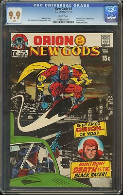 NEW GODS 3 CGC 99  JACK KIRBY ART 1971 FREE SHIPPING