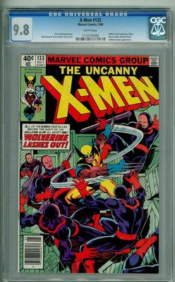 UNCANNY XMEN 133 CGC 98 WHITE PAGES HELLFIRE CLUB