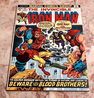 Iron Man 55  1st   First Appearances Of Thanos And Drax  94 NM CgcPgx Worth