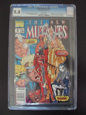 New Mutants 98 Marvel CGC 94 NM 1st Deadpool