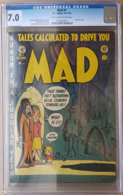 Mad 1 OctNov 1952 EC CGC 70