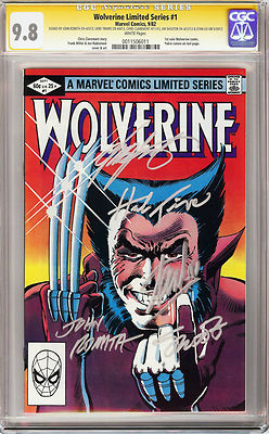 WOLVERINE LIMITED 1 CGC 98 SS Signed x5 Stan Lee Romita Trimpe Claremont1