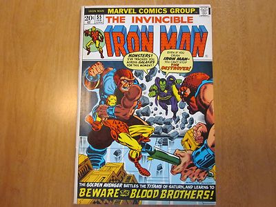 Iron Man 55 Marvel 1973 1st Thanos Very High Grade CGC Ready