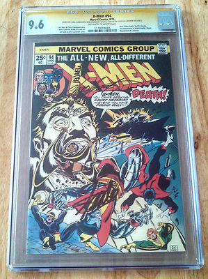 XMen 94  New X Men Begins  ONE OF A KIND 96 CGC SIGNATURE SERIES x4