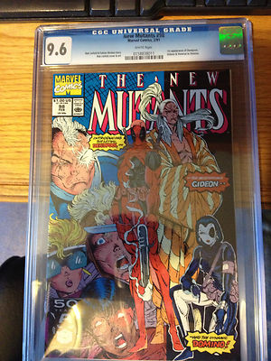 New Mutants 98 CGC 96 looks like a 98 First appearance of Deadpool 1 87 100