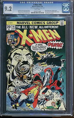 XMen 94 CGC 92 White 875 New XMen Begin