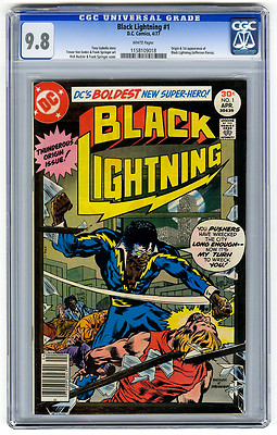 Black Lightning 1 CGC 98 WHITE Origin  1st App DC Bronze Age Comic