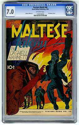 Feature Book 48 CGC 70 The Maltese Falcon David McKay Golden Age Comic Movie