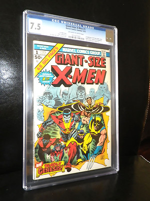 Giant Size XMen 1  Marvel 1975  CGC 75  1st New XMen