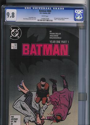 Batman  404 CGC 98  White Pages  UnRestored