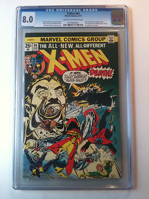 The XMen 94 Aug 1975 Marvel CGC 80 UNIVERSAL KEY BOOK