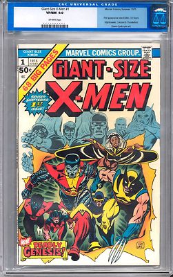 GiantSize XMen 1 CGC 90 OW 1st appearance of Storm Nightcrawler Colossus