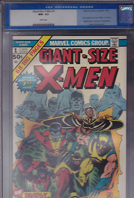 GiantSize XMen 1  Marvel 1975  CGC Universal Grade NM 92 White Pages NR