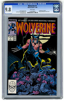 Wolverine 1 CGC 98 WHITE Claremont Buscema Marvel Copper Age Comic XMen