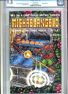 MICHAELANGELO 1 CGC 98 TEENAGE MUTANT NINJA TURTLES TMNT 1986