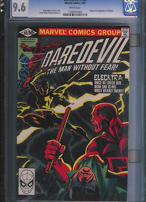 Daredevil  168 CGC 96  White Pages  UnRestored