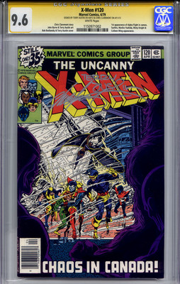 XMEN 120 CGC 96 SS TERRY AUSTIN  CHRIS CLAREMONT NMM 1st ALPHA FLIGHT