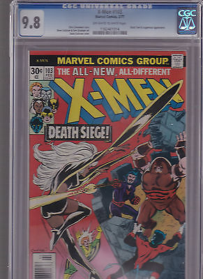 Xmen 103 CGC 98 off white White pages Cockrum art