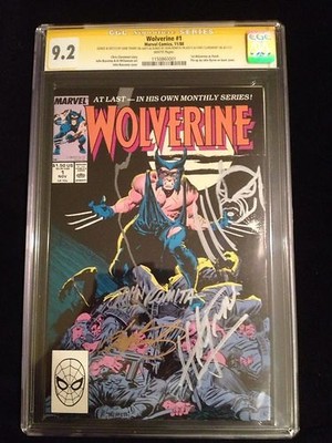 WOLVERINE 1 CGC 92 SS Signed By Romita Claremont Sketch By Trimpe Non 98