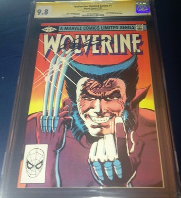 Wolverine 1 Limited CGC SS 98 SIGNED Stan Lee Chris Claremont Marvel Miller art