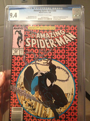 AMAZING SPIDERMAN 300 CGC 94 NM First Venom