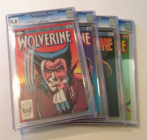 Wolverine Limited Series 1 2 3 4 ALL CGC 98 Claremont Miller New Movie