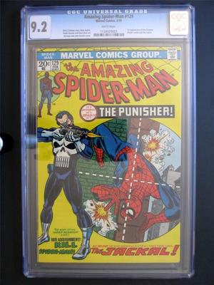 Amazing SpiderMan 129 MARVEL 1974 NEAR MINT CGC 92 NM 1st App The Punisher