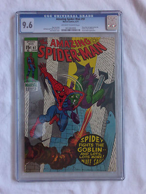 AMAZING SPIDERMAN 97 CGC 96 NM JUNE 1971