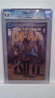 WALKING DEAD 19 CGC 98 WHITE PAGES HIGHEST GRADE FIRST MICHONNE