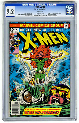 XMen 101 CGC 92 WHITE Origin  1st Phoenix Claremont Marvel Bronze Age Comic