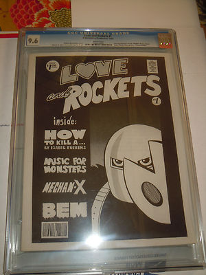 Love and Rockets 1 CGC 96 black and white edition only 4 graded 800 print