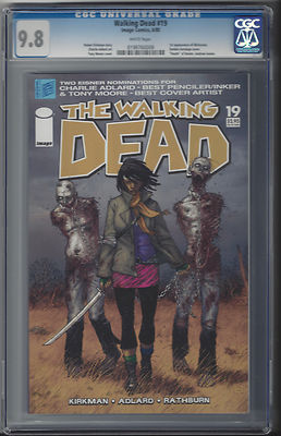 The Walking Dead 19 First Printing CGC 98 NMM 1st Appearance of Michonne