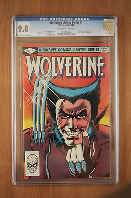 WOLVERINE 1 2 3 4 LIMITED SERIES ALL CGC 98 FREE FEDEX SHIPPING MOVIE
