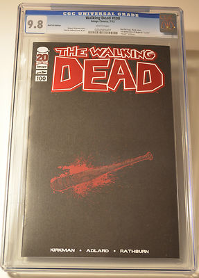The Walking Dead 100 RED FOIL Lucille Edition CGC 98 NMM Only 250 Exist