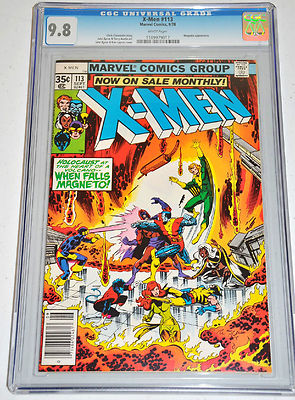 XMen 113 CGC 98 White Pages Wolverine