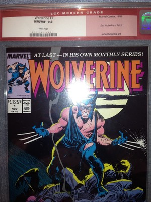 Wolverine 1 CGC 98 WHITE PAGES