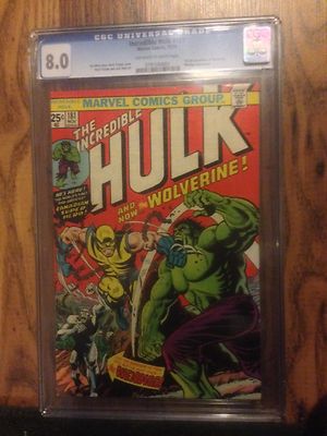 The Incredible Hulk 181 CGC 80 Nov 1974 Marvel