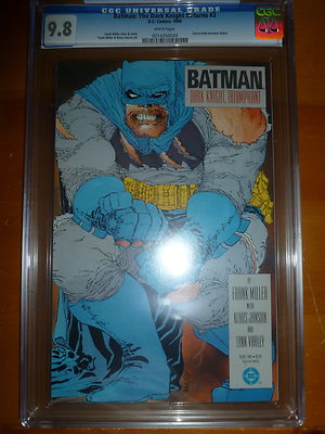 CGC 98 BATMAN THE DARK KNIGHT RETURNS 2  FRANK MILLER  CLASSIC 1ST PRINT