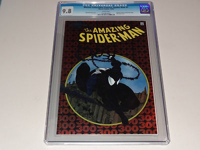 Marvel Collectible Classics AMAZING SPIDERMAN 300 Chromium Cover CGC 98