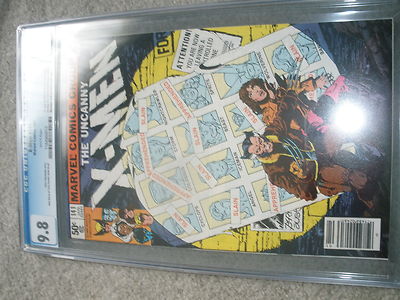 Uncanny XMen 141  142  CGC 98  White Pages  Ultra Hot Books  No Reserve