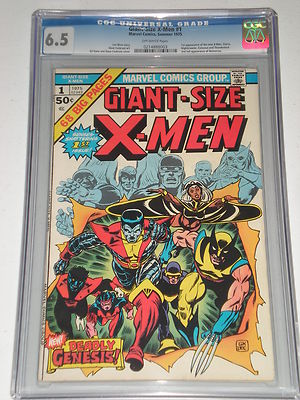 Giant Size Xmen 1 CGC Graded 65 1st New Xmen 2nd full Wolverine Hot book