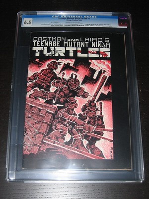 Teenage Mutant Ninja Turtles TMNT 1 CGC 65 Second Printing