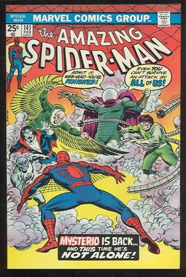 Amazing Spiderman 141 CGC 98 Perfectly centered 1975 Marvel comics NR