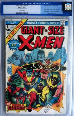 1975 GiantSize Xmen 1 CGC 70  1st app New Xmen  FREE sh with Buy It Now