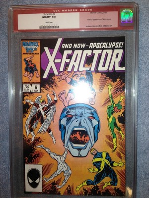 XFactor 6 CGC 98 WHITE PAGES